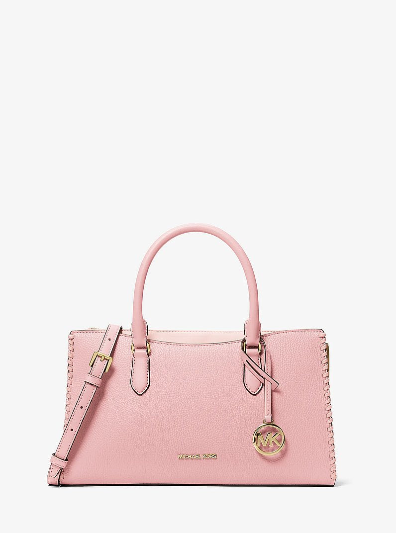 Michael Kors Arden Medium Satchel Powder Blush