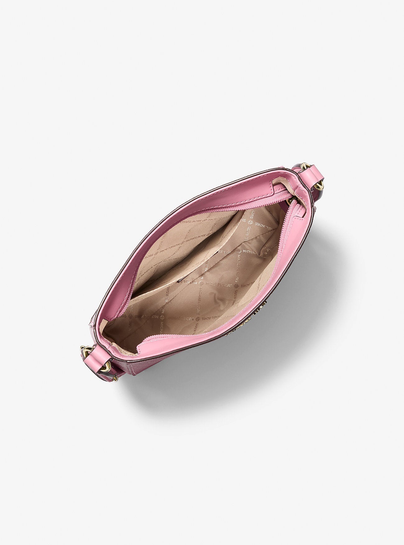 Michael Kors Jet Set Travel Ombre Signature Logo Crossbody Bag Carnation
