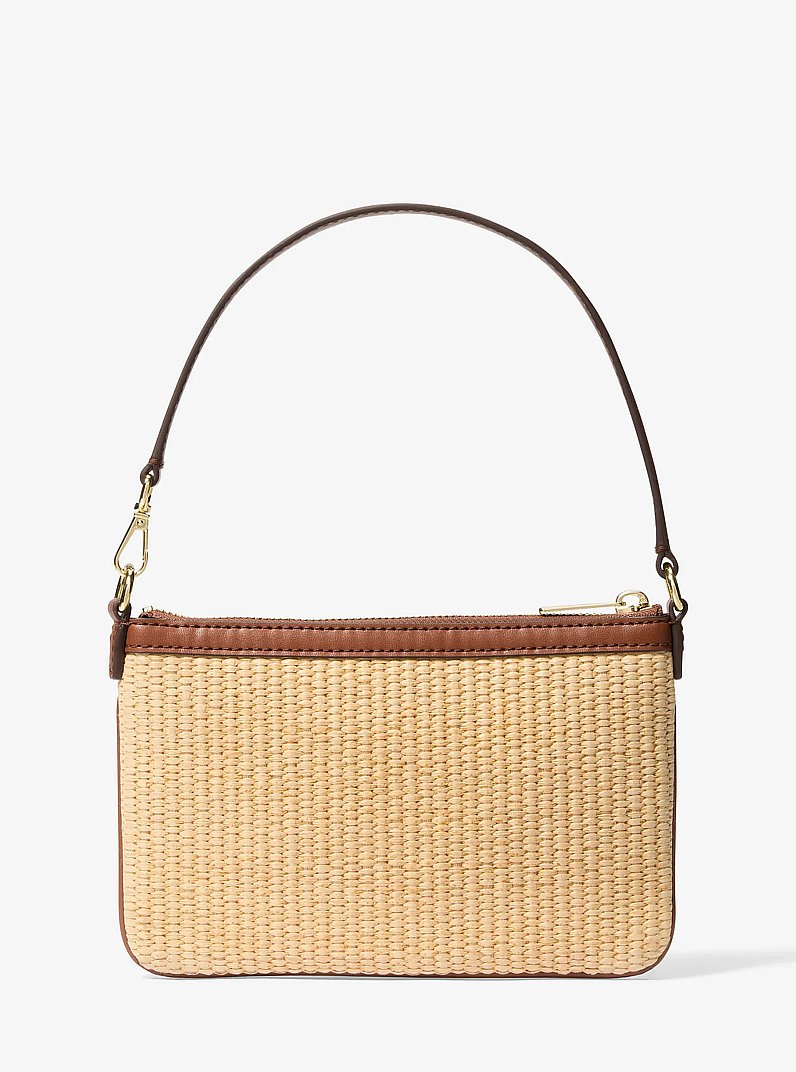Michael Kors Jet Set Travel Small Woven Wristlet Luggage