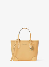 Michael Kors Eva Extra-Small Leather Convertible Tote Bag Honeywheat