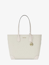 Michael Kors Eva Large Signature Logo Tote Bag Lt Crm Multi