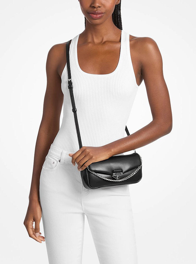 Michael Kors Soho Small Convertible Crossbody Bag Black