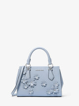Michael Kors Marilyn Small Embellished Satchel Pale Ocean