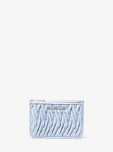 Michael Kors Jet Set Travel Small Matelasse Coin Pouch Pale Ocean