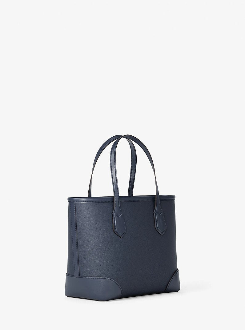 Michael Kors Eva Extra-Small Saffiano Leather Convertible Tote Bag Navy