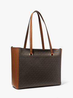 Maisie Large Logo 3-in-1 Tote Bag Brown Brown