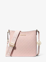 Michael Kors Jet Set Small Signature Logo Crossbody Bag Powder Blush