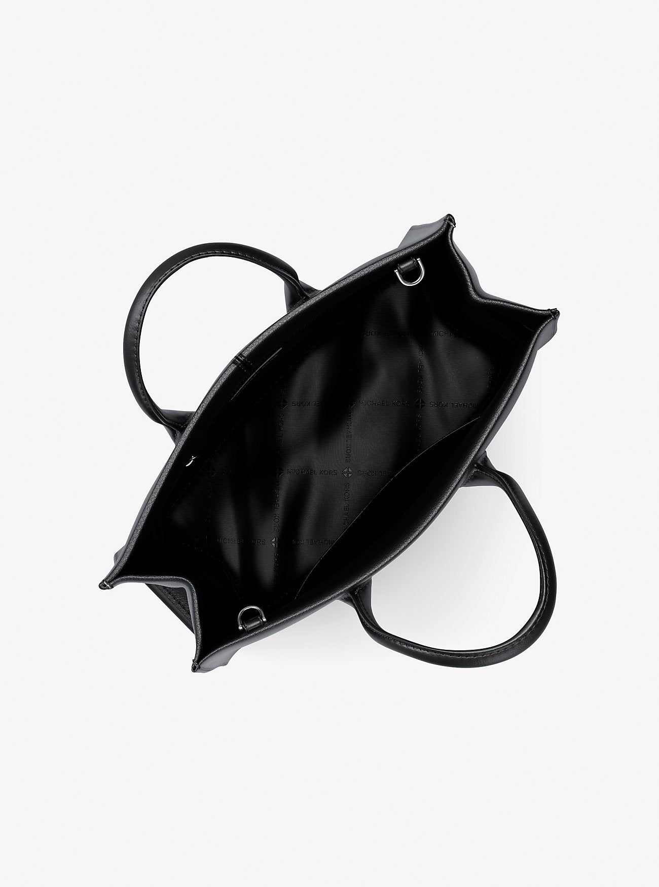 Mirella Medium Pebbled Leather Tote Bag Black Black