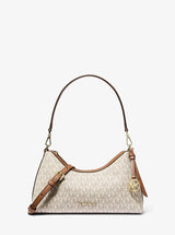 Michael Kors Sammy Small Signature Logo Convertible Crossbody Bag Vanilla