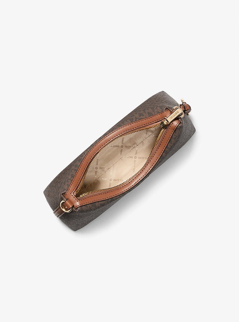 Michael Kors Sammy Small Signature Logo Convertible Crossbody Bag Brown