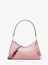 Michael Kors Sammy Small Pebbled Leather Convertible Crossbody Bag Powder Blush