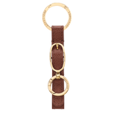 Longchamp Le Foulonné Key ring Coffee