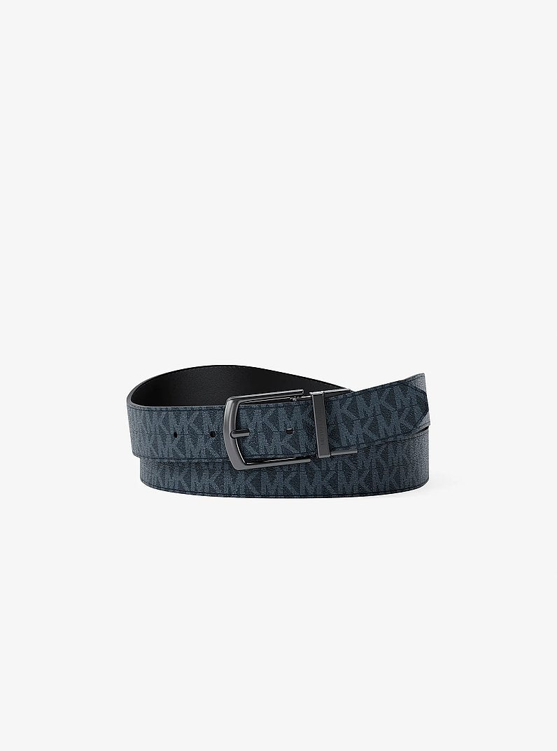 Michael Kors Reversible Belt Admrl-Plblue