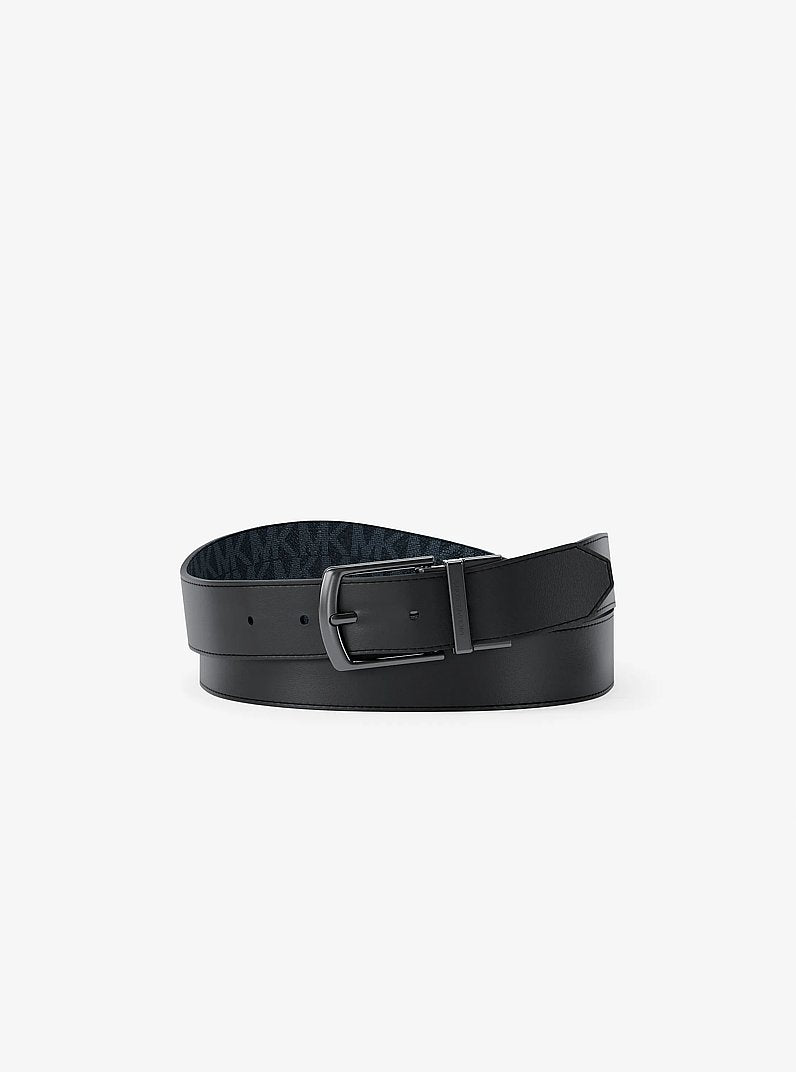 Michael Kors Reversible Belt Admrl-Plblue