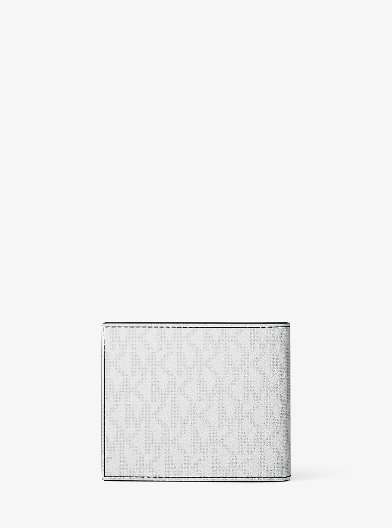 Cooper Embellished Signature Logo Billfold Wallet Bright Wht Bright Wht