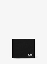 Michael Kors Cooper Saffiano Leather Billfold Wallet With Passcase Black