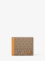 Michael Kors Cooper Signature Logo Billfold Wallet Cml-Rorg Mul