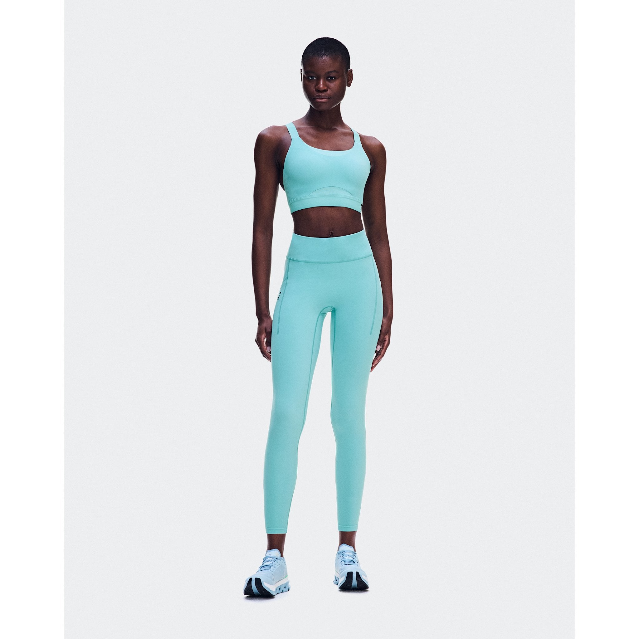 On Performance Tights 7/8 Aquamarine