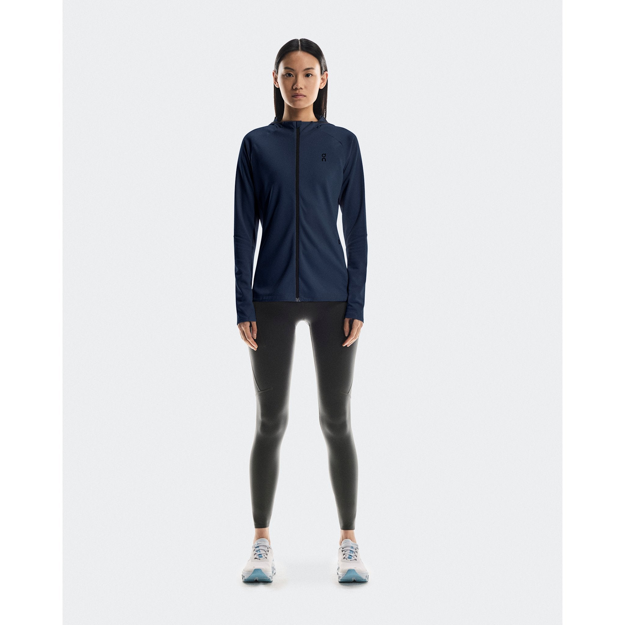 On Climate Zip Hoodie Navy