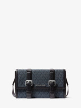 Michael Kors Cooper Signature Logo Trunk Crossbody Bag Admrl-Plblue