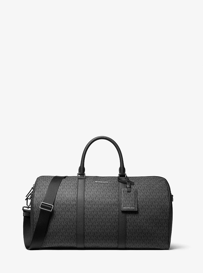 Michael Kors Harrison Logo Weekender Bag Black