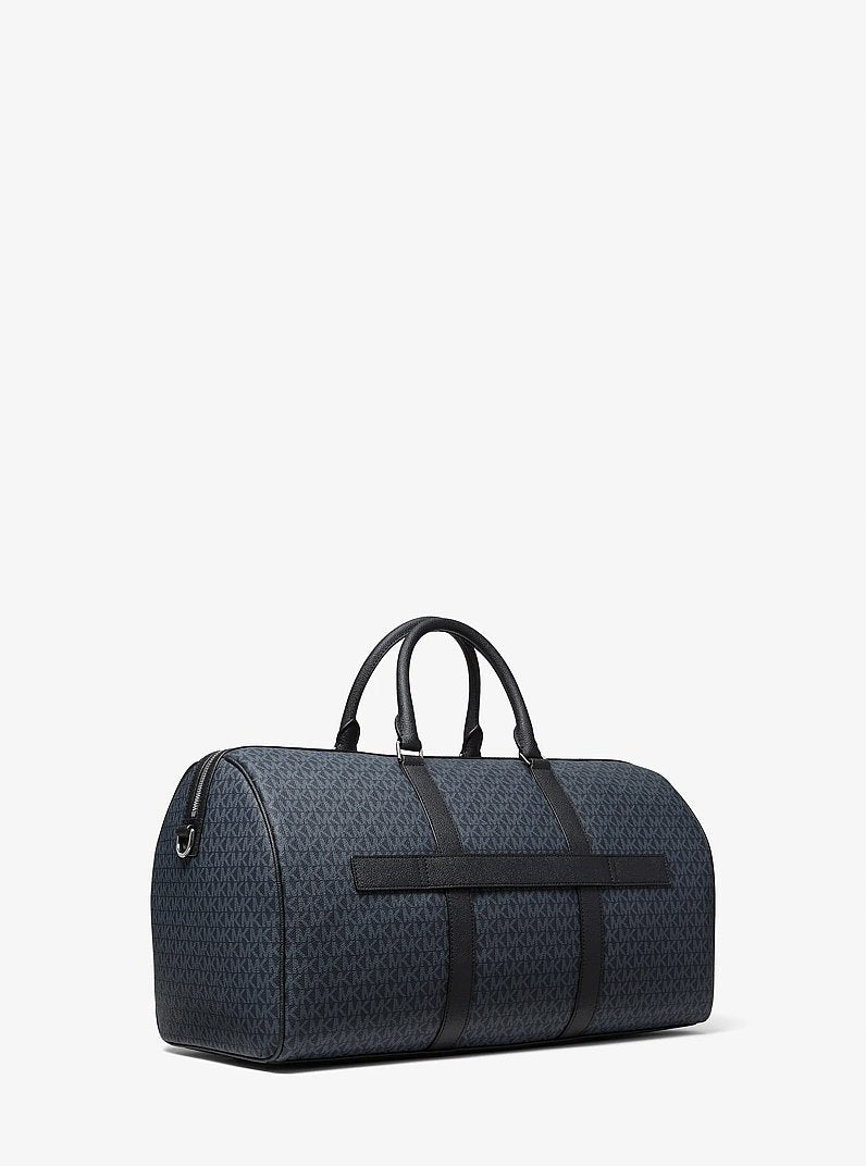 Michael Kors Harrison Logo Weekender Bag Admrl-Plblue