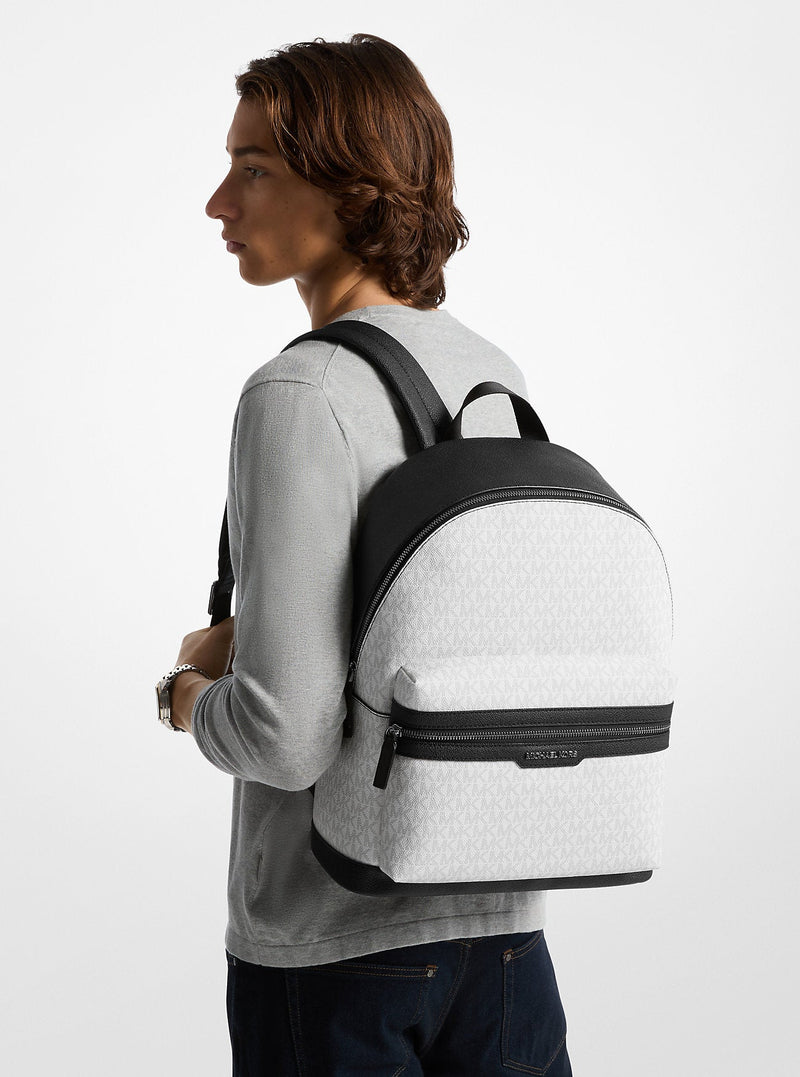 Cooper Signature Logo Backpack Bright Wht Bright Wht