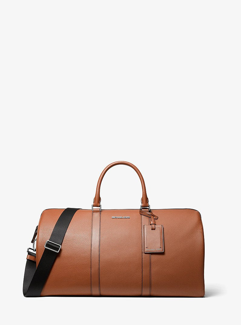 Michael Kors Cooper Pebbled Leather Duffel Bag Luggage