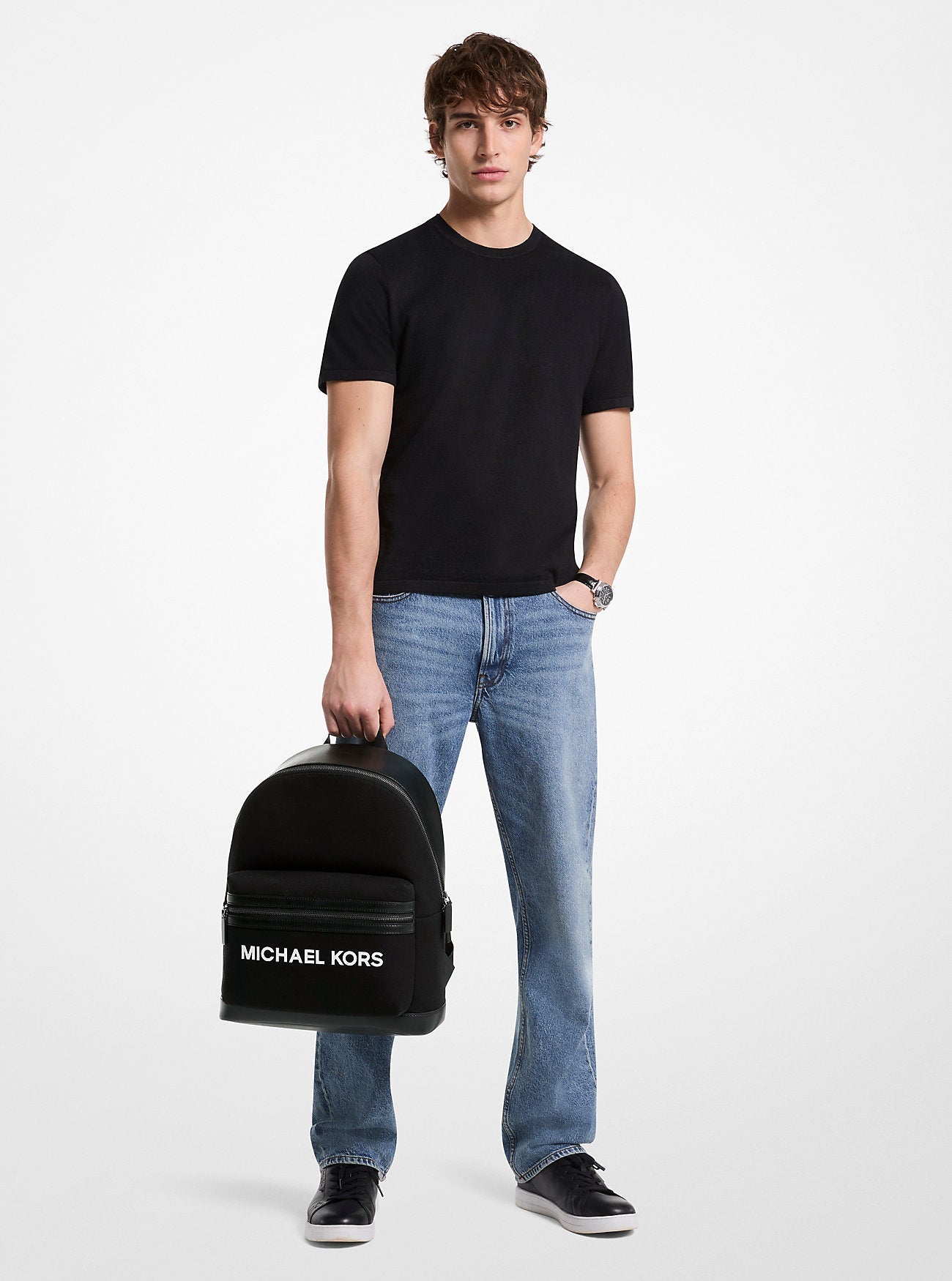 Cooper Canvas Backpack Black Black