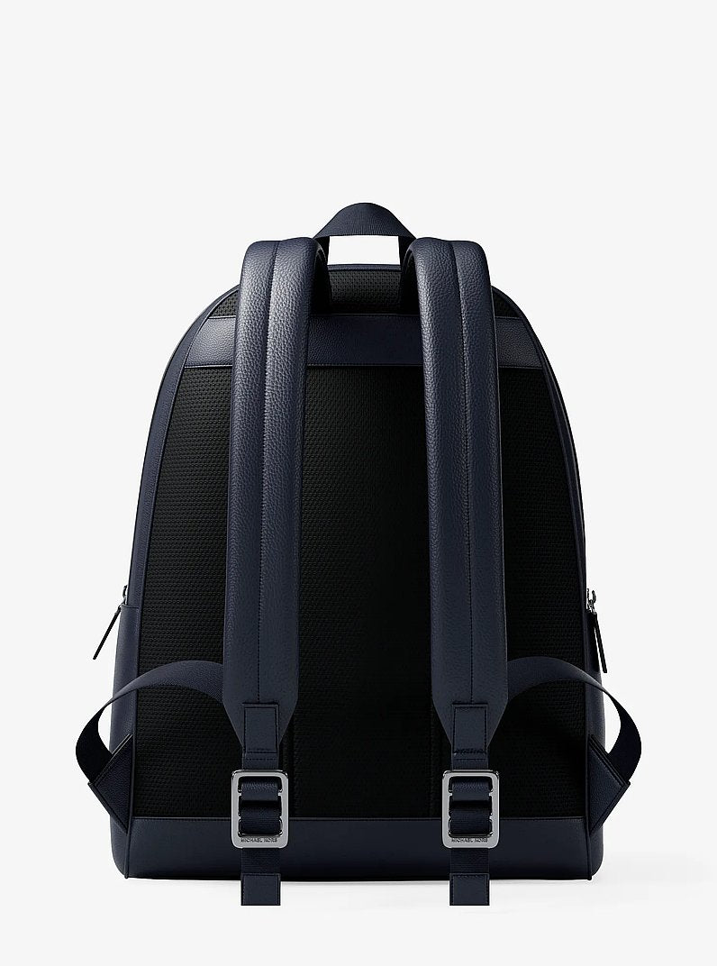 Michael Kors Pacey Medium Signature Logo Backpack Admrl-Plblue