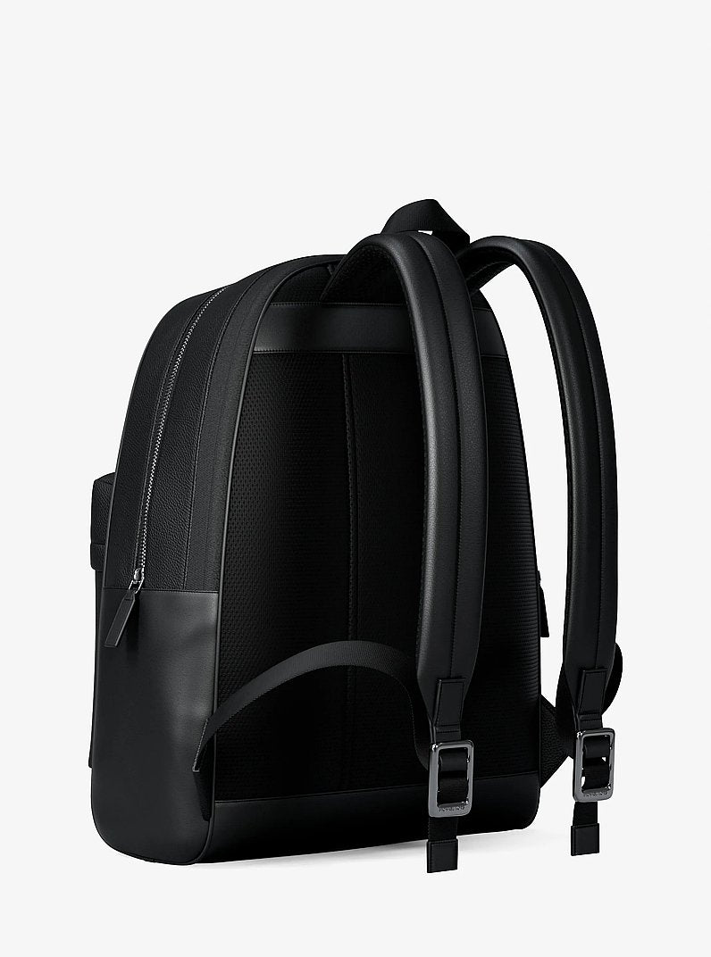 Michael Kors Pacey Leather Backpack Black
