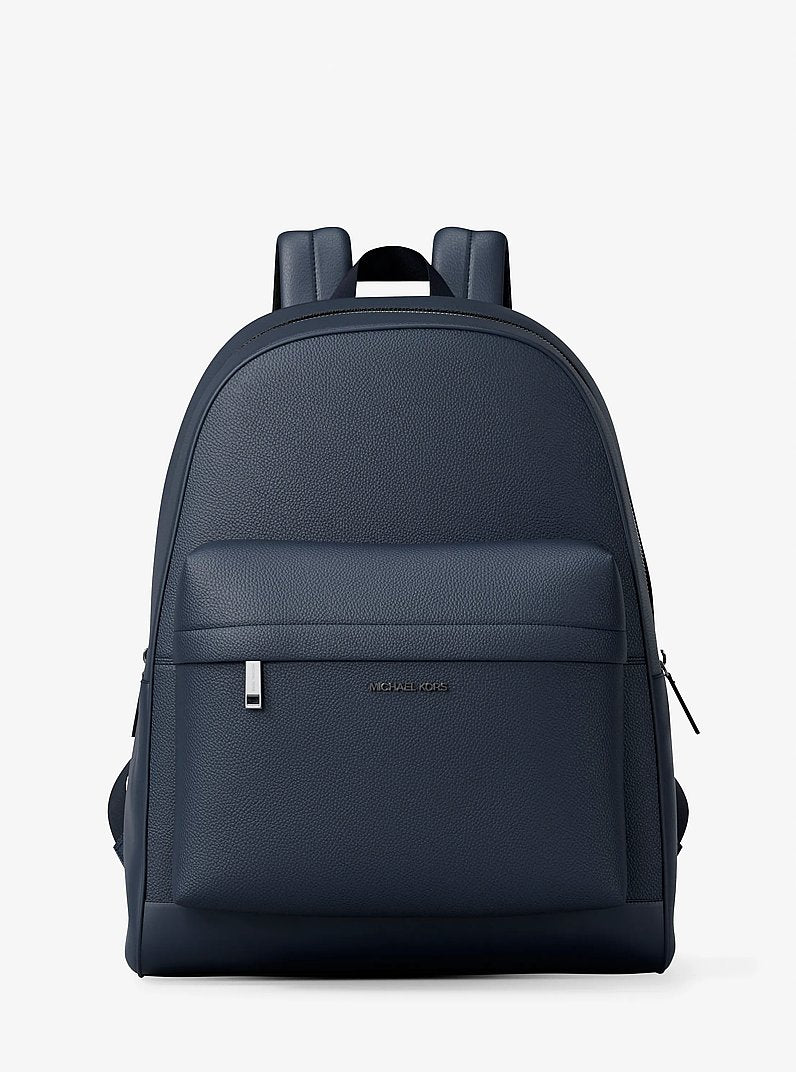 Michael Kors Pacey Leather Backpack Navy