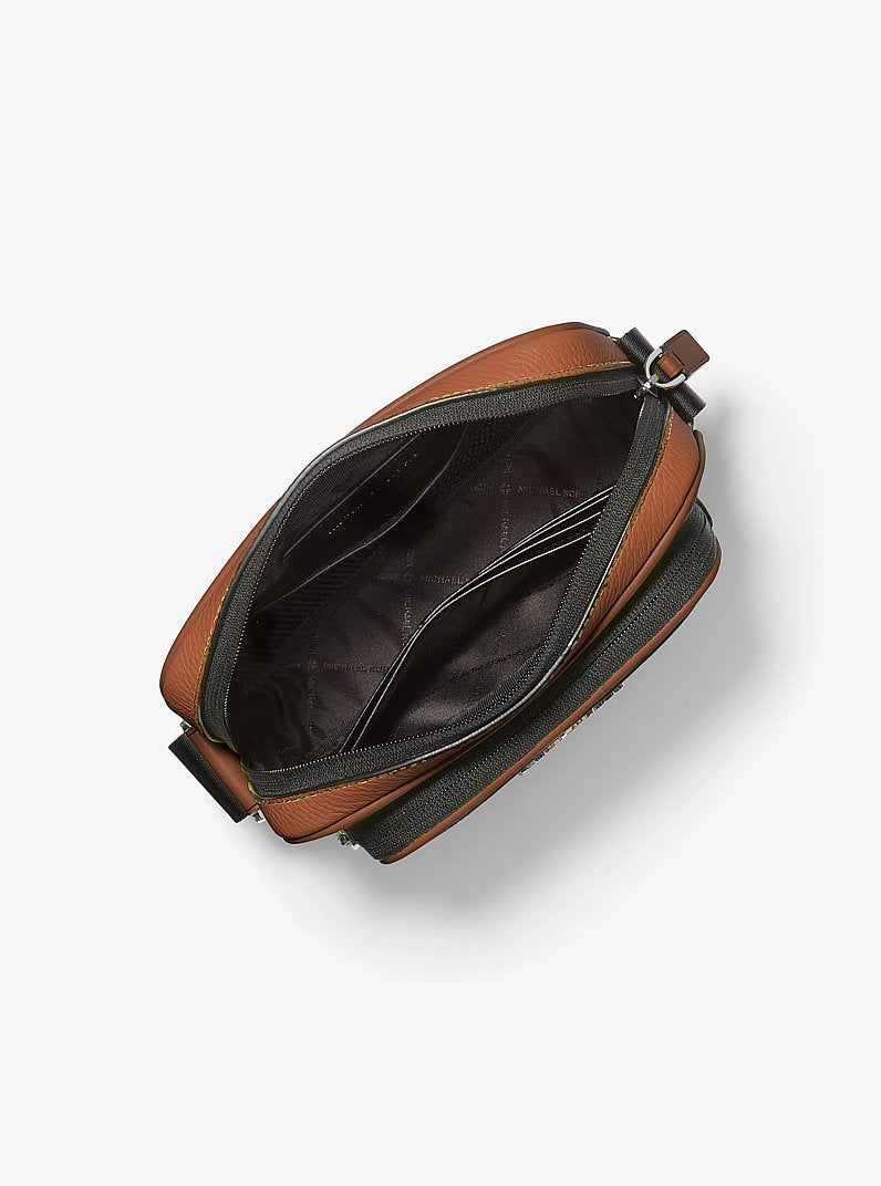Michael Kors Cooper Pebbled Leather Camera Bag Luggage