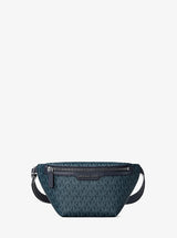 Michael Kors Cooper Mini Logo Belt Bag Admrl-Plblue