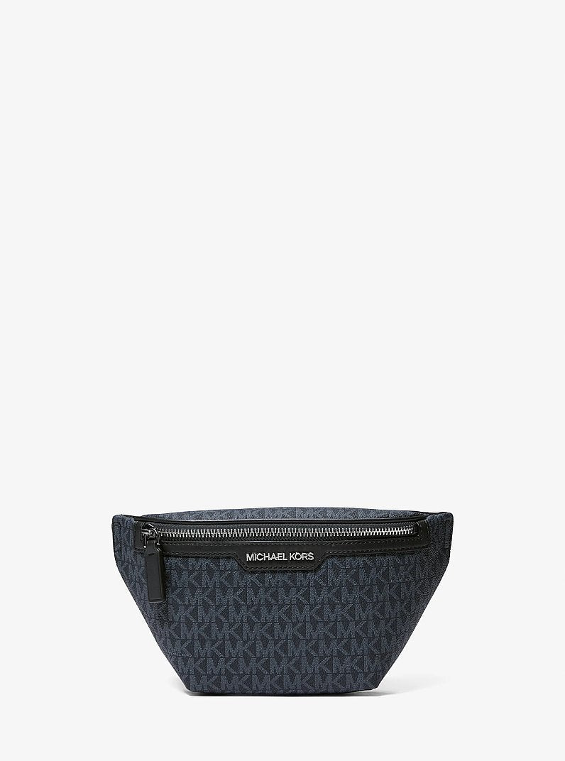 Michael Kors Cooper Mini Logo Belt Bag Admrl-Plblue