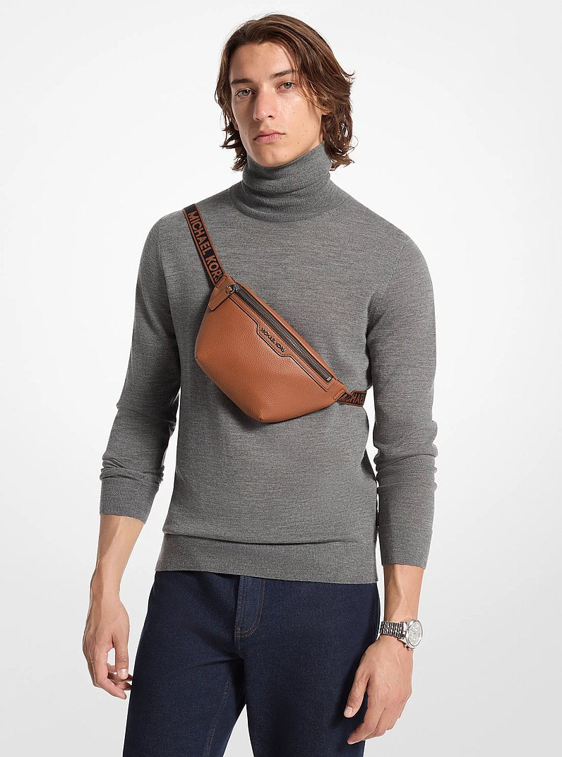 Michael Kors Cooper Small Leather Sling Pack Luggage