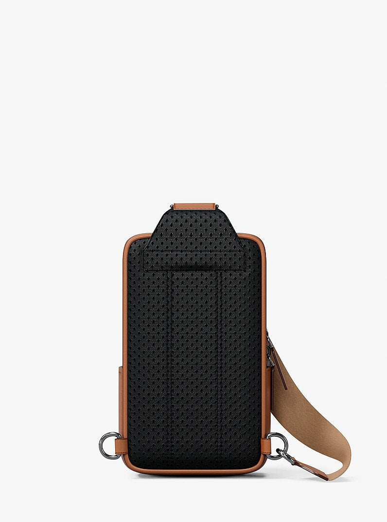 Michael Kors Cooper Medium Suede Sling Pack Luggage
