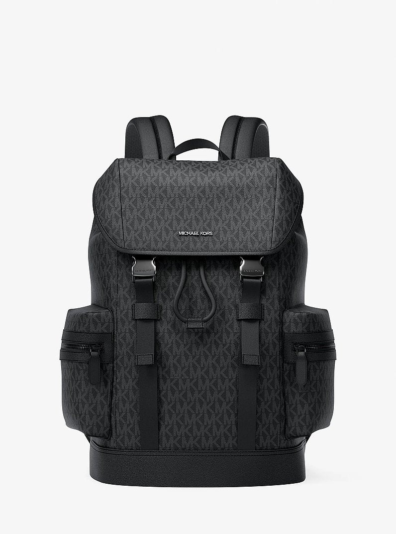 Michael Kors Cooper Logo Backpack Black