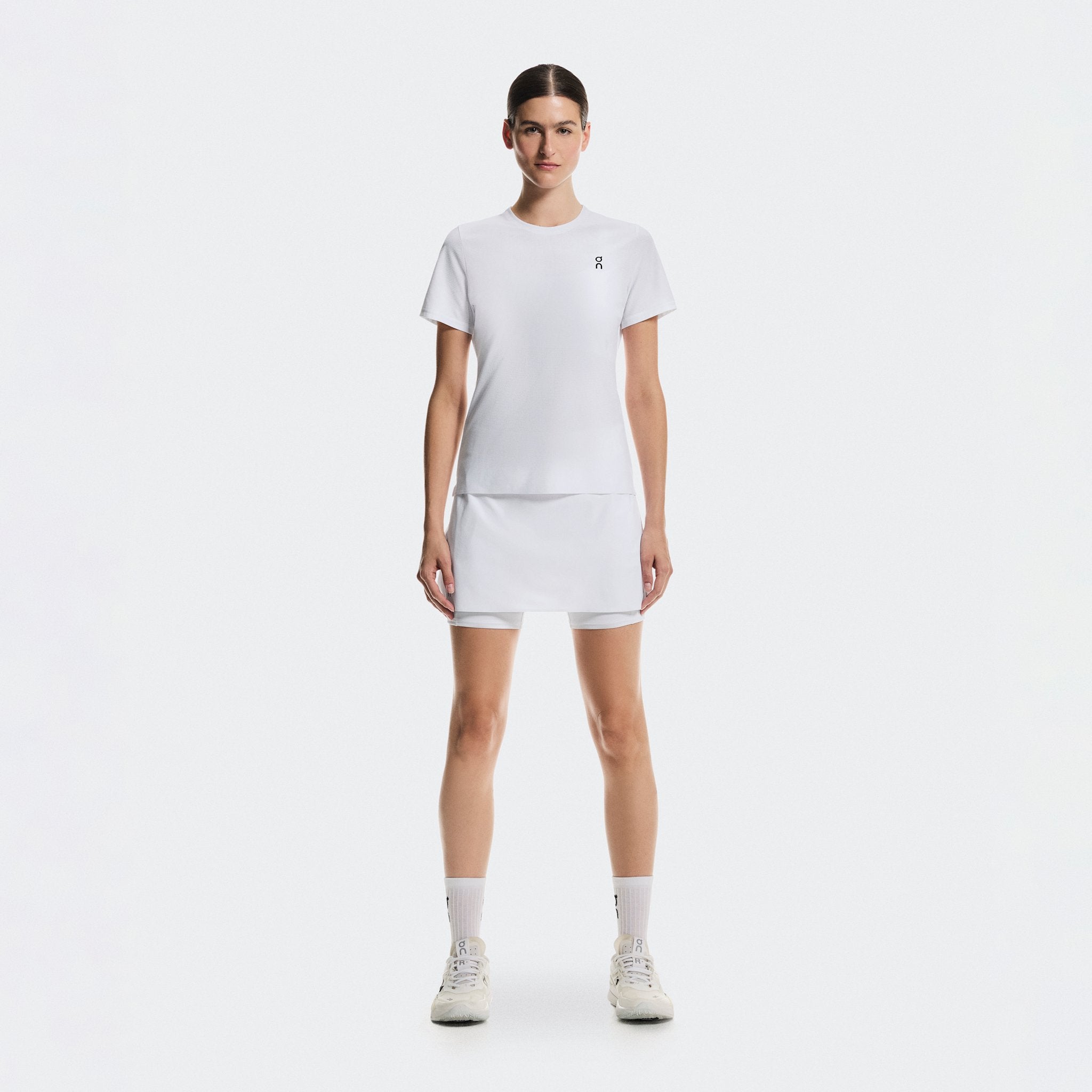 On Court Skirt Split White