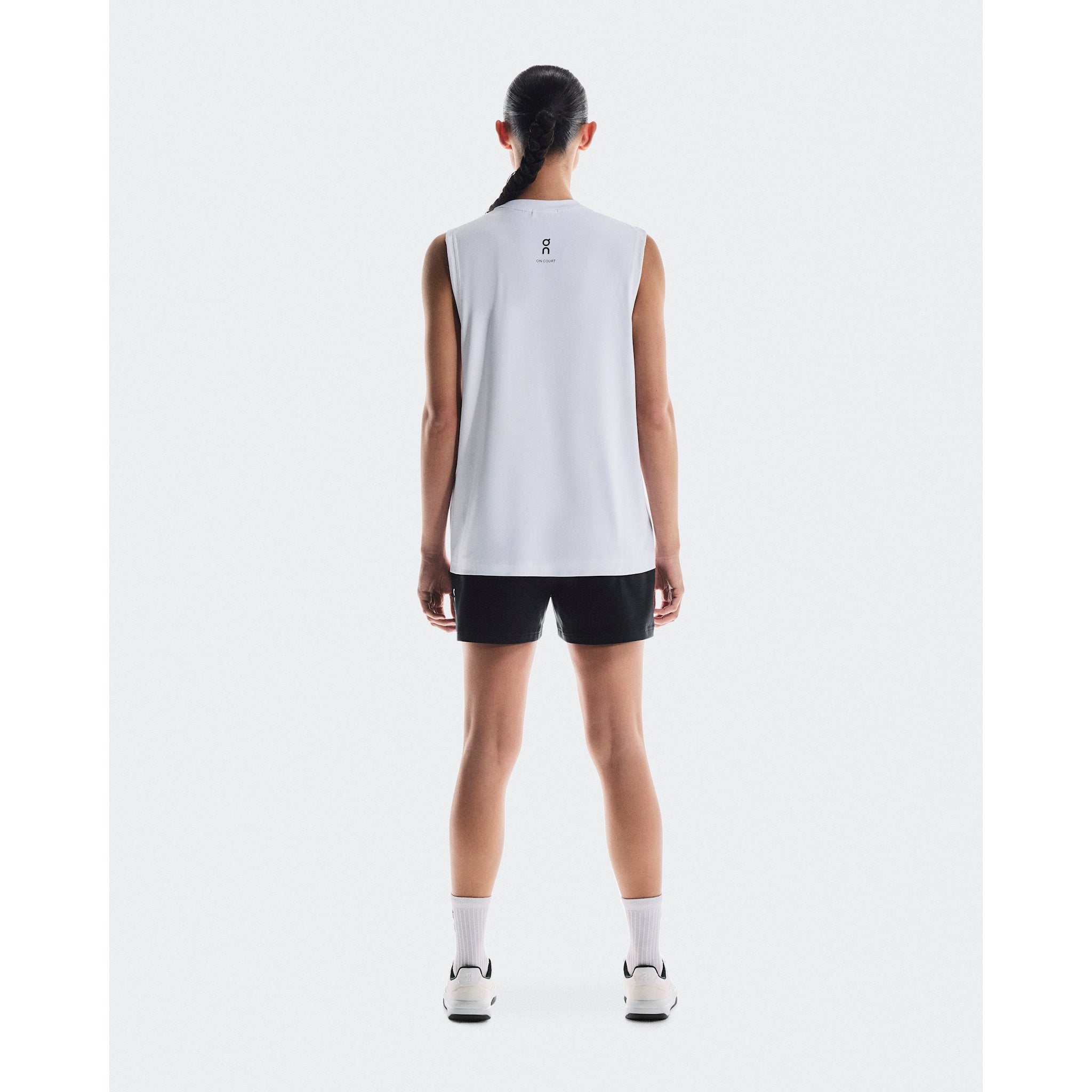 On Courtside Tank White