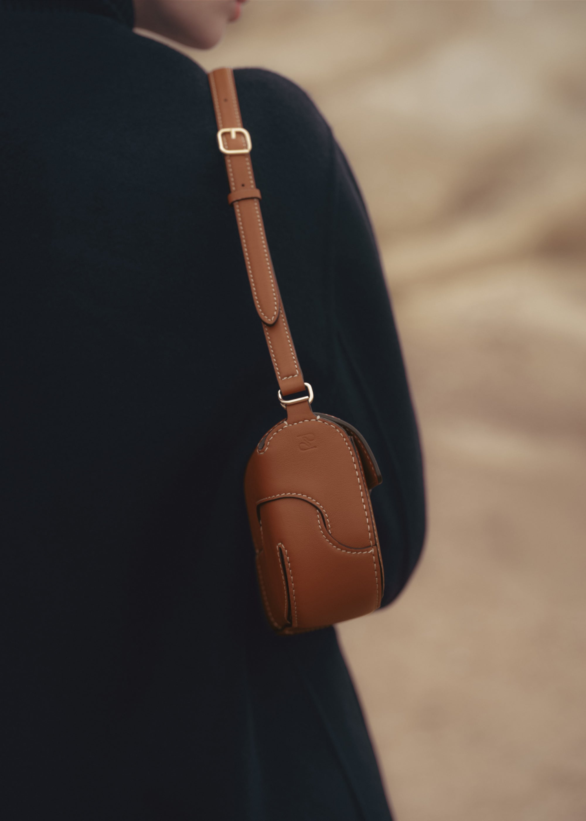 Polene Osmo Smooth Cognac