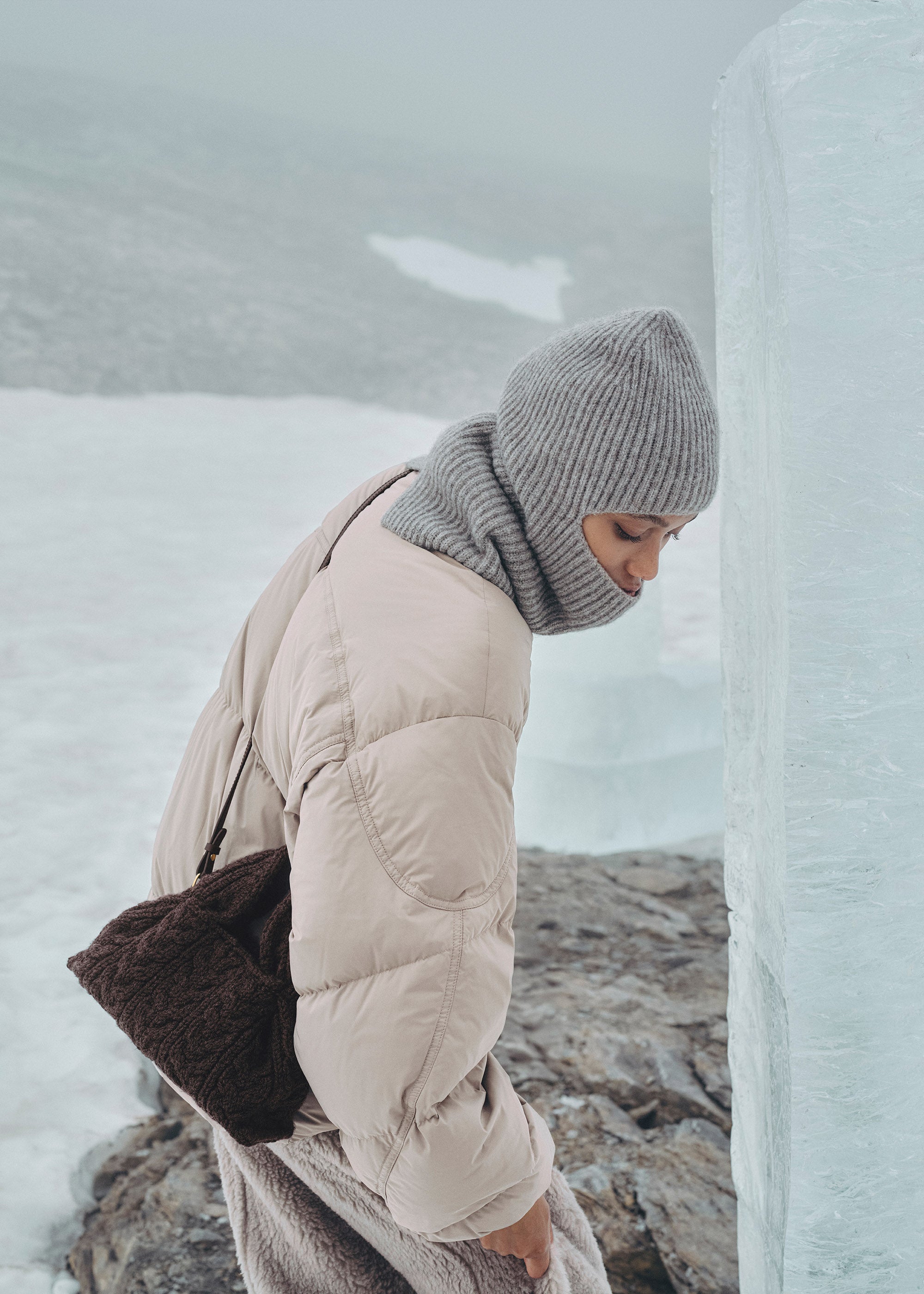 Polene Numero Neuf Mini Merino Ebony