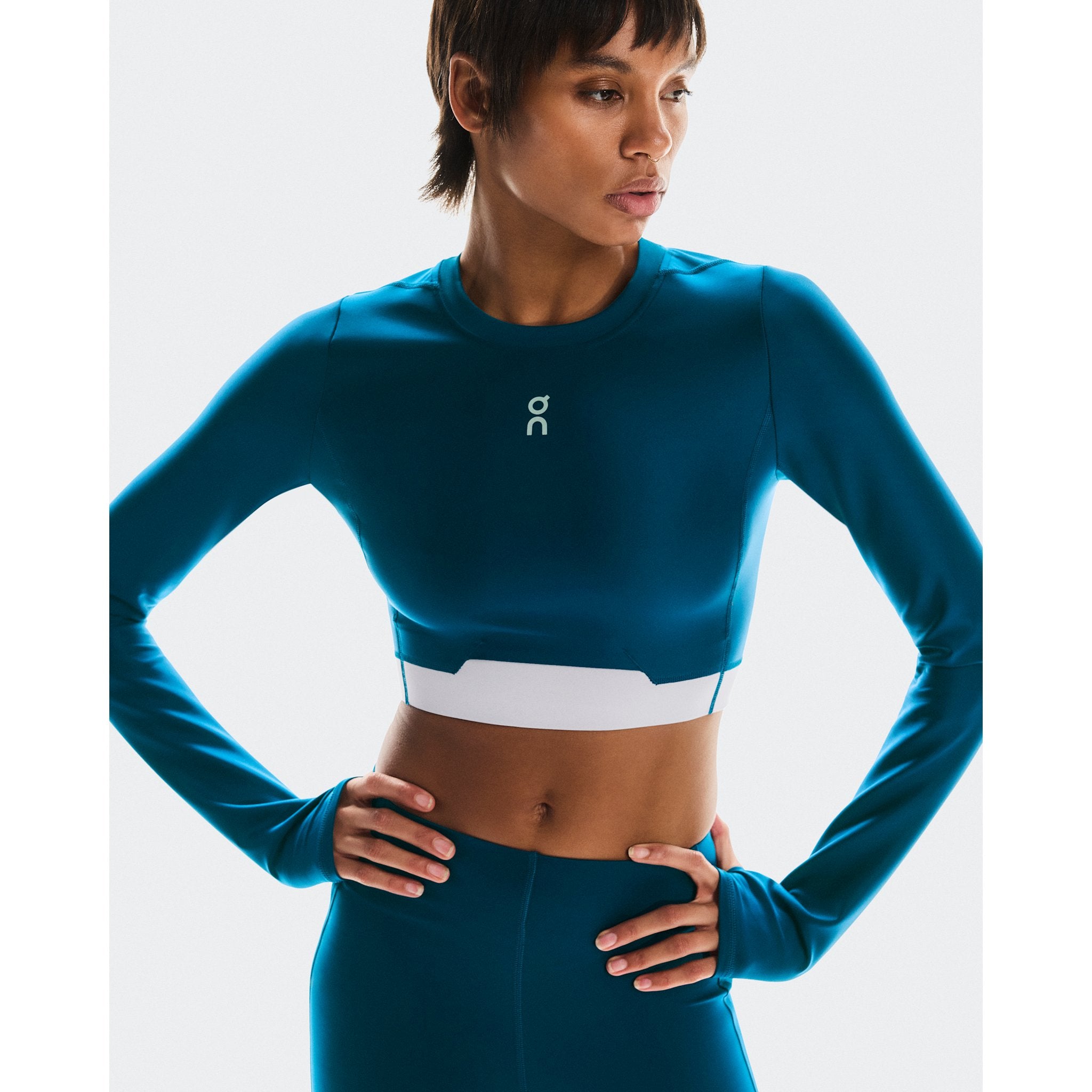 On Train Long Sleeve Crop Tempest