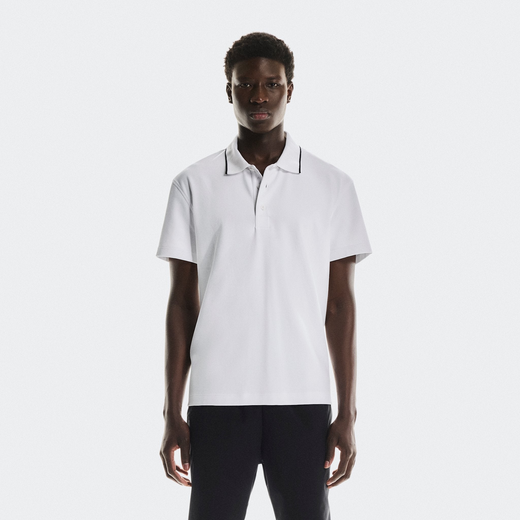On Courtside Polo White