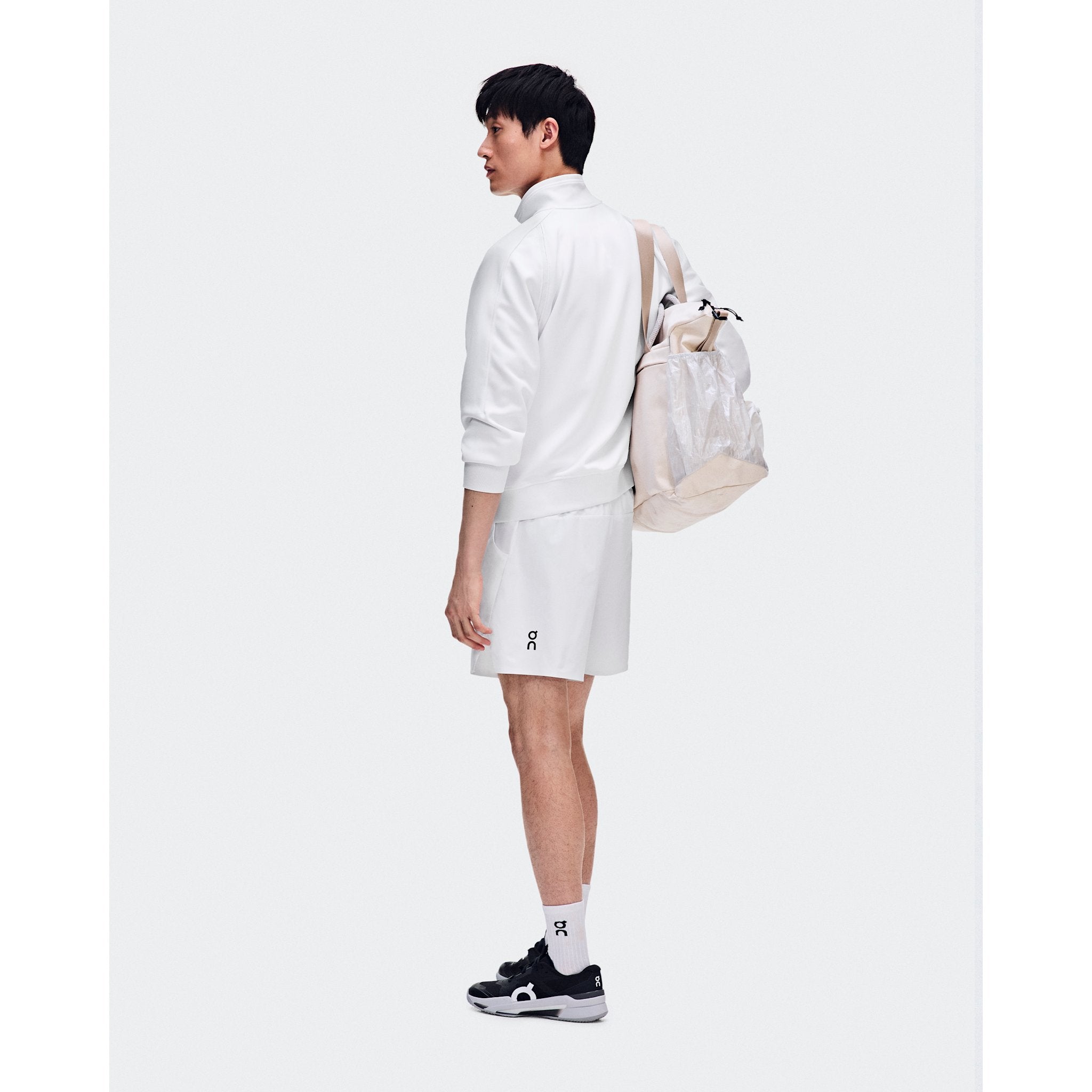 On Courtside Full Zip LDN White