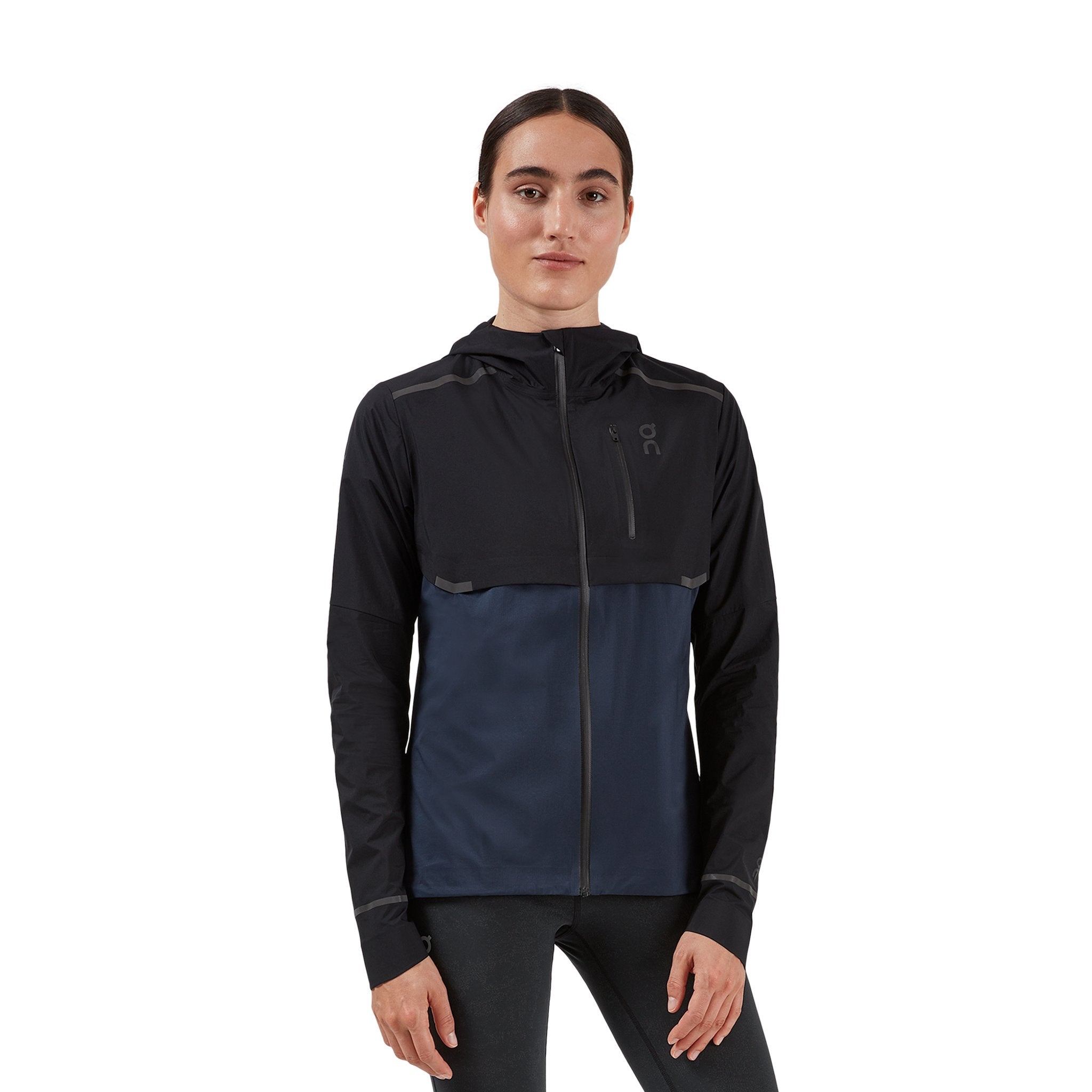 On Weather Jacket Black | Navy