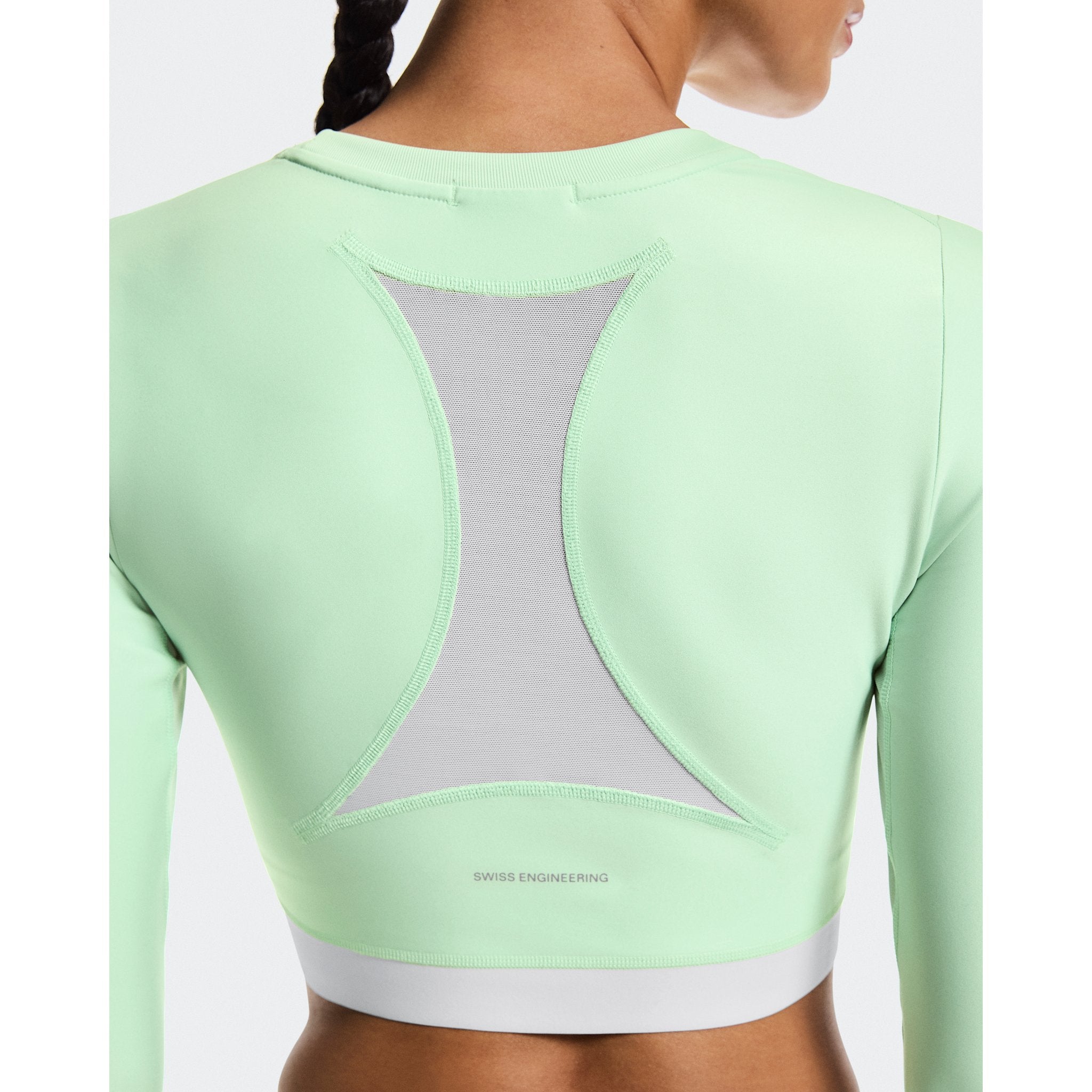 On Train Long Sleeve Crop Creek
