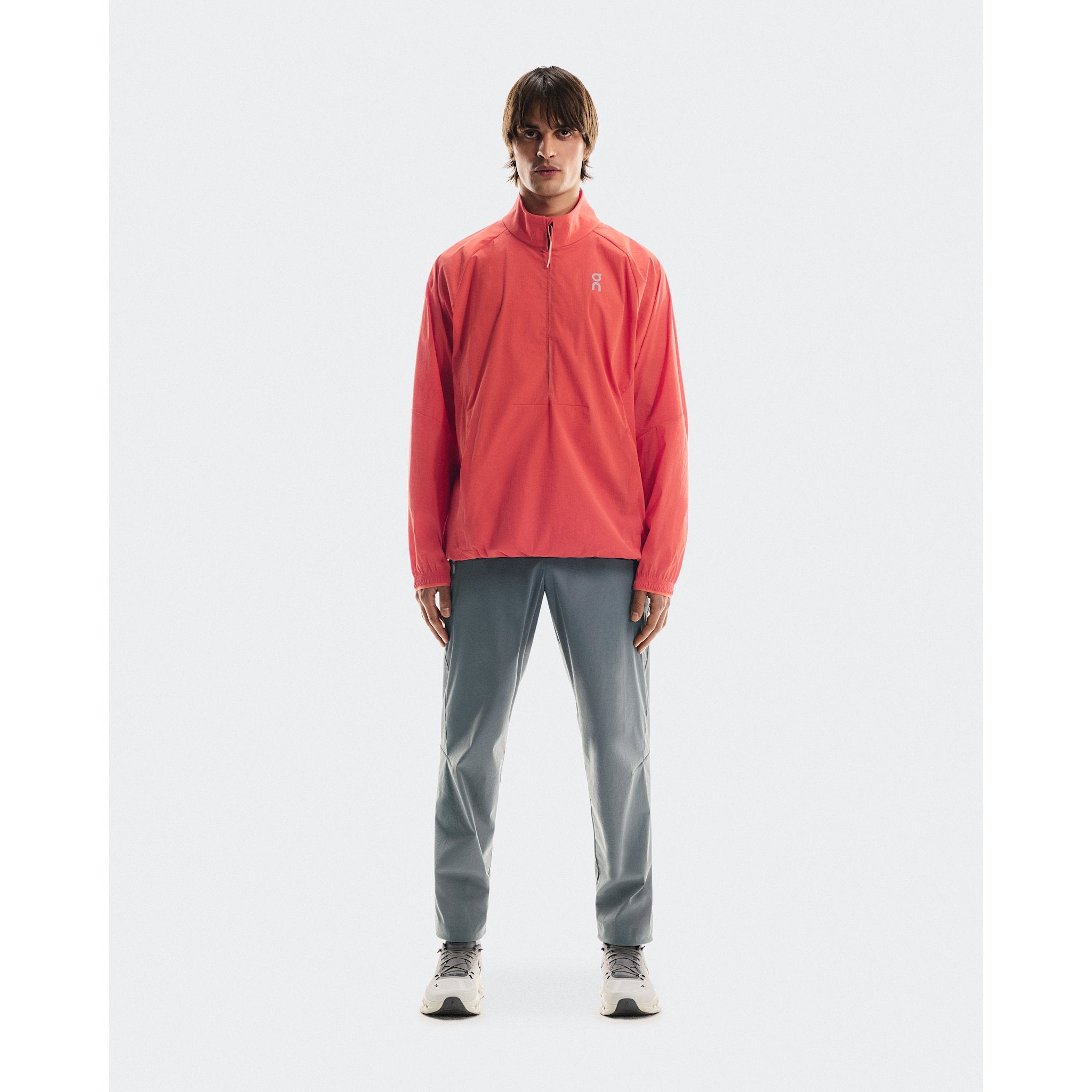 On All-Day 1/2 Zip Jacket Coral