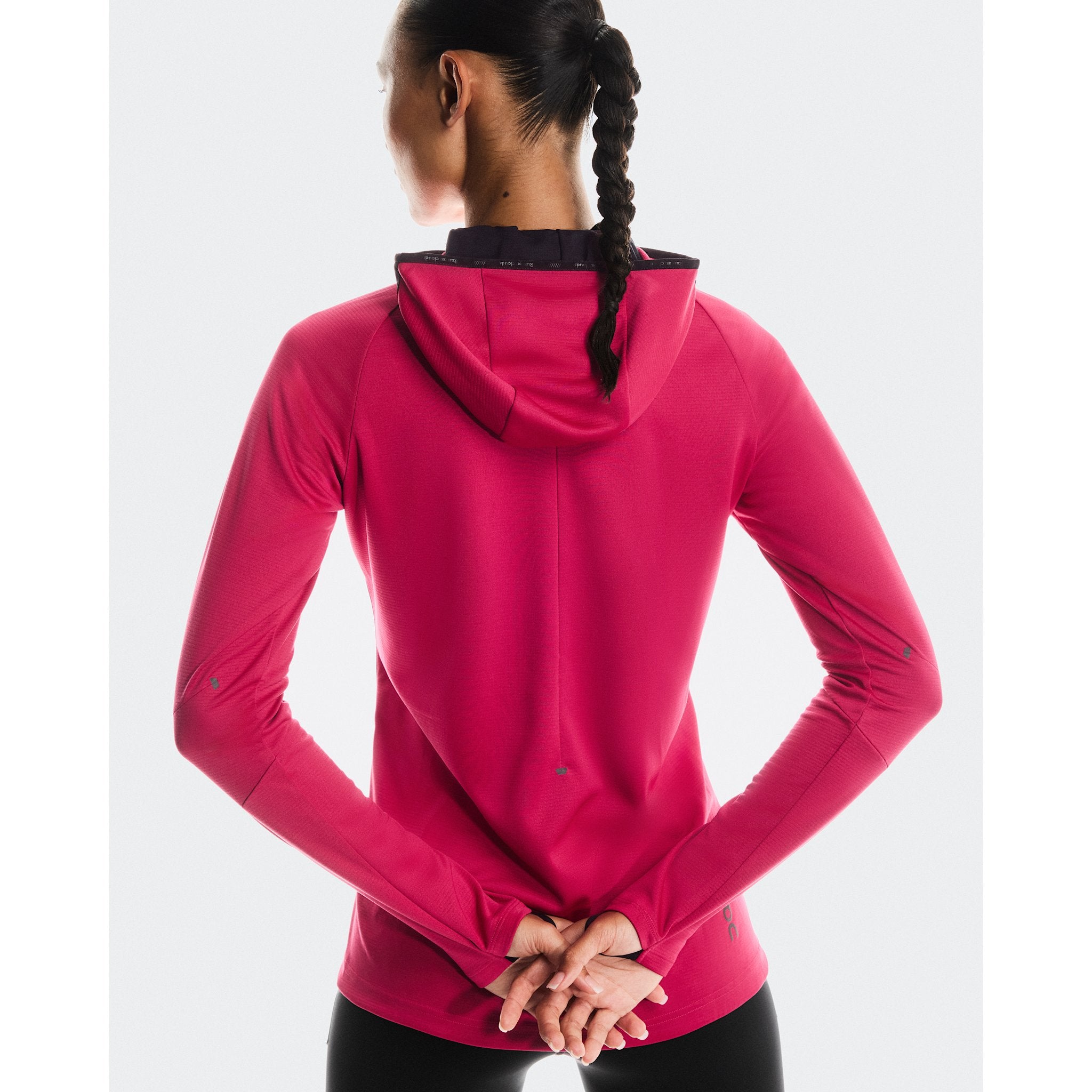 On Climate Zip Hoodie Grenadine