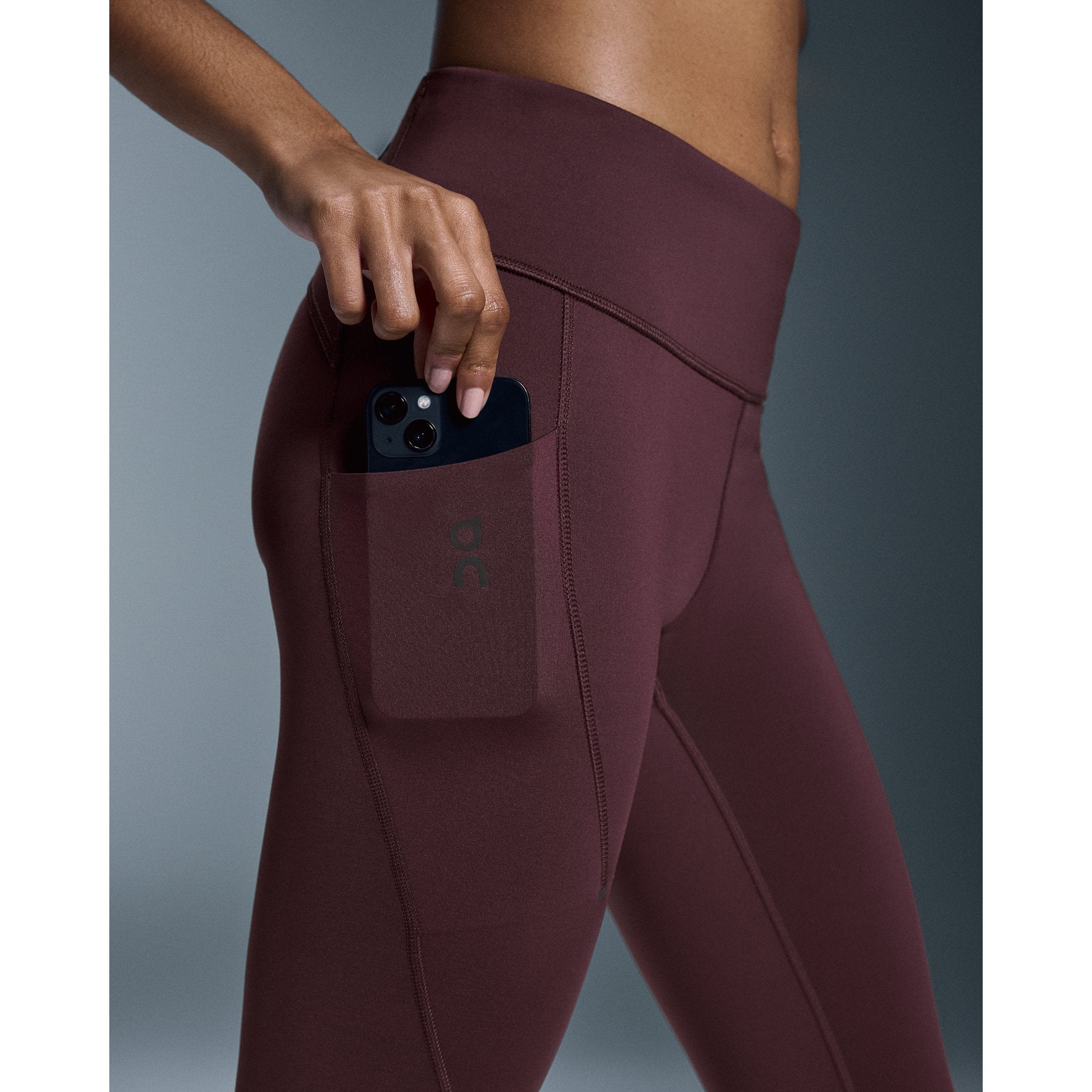On Performance Tights 7/8 Mulberry